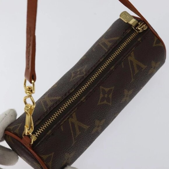 LOUIS VUITTON Monogram Papillon Pouch LV Auth - Picture 7 of 16